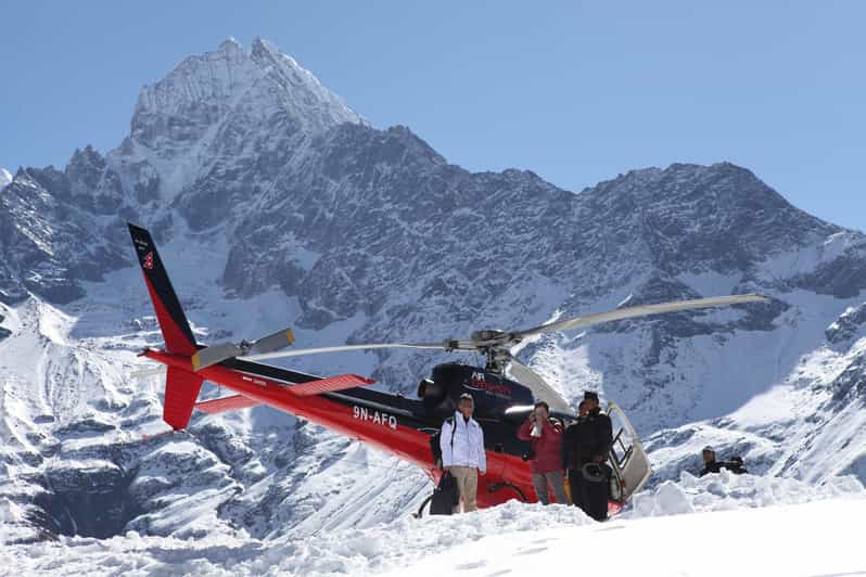 Everest Helicopter Trek - Fly to Everest From Namche - Arrive and Explore Kathmandu City