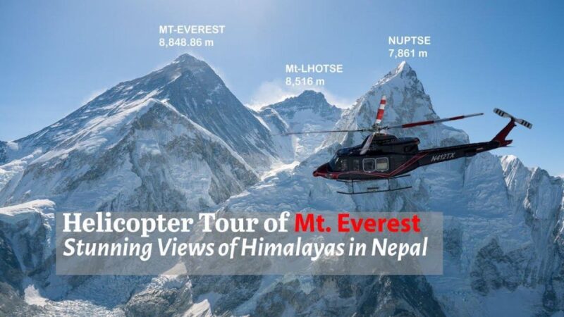 Everest Tour by Helicopter - Itinerary