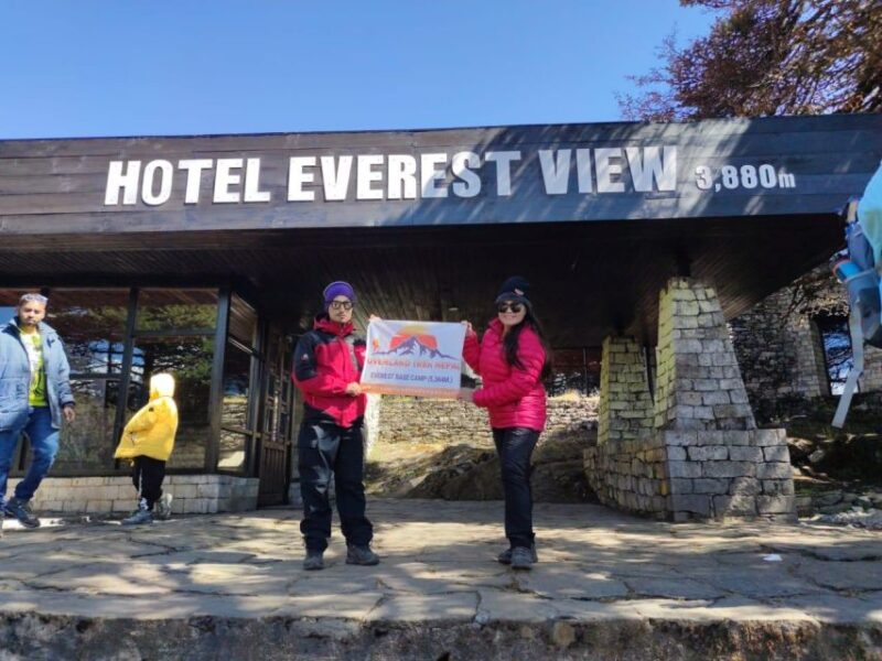 Everest View Trek Nepal - Trekking Route Itinerary