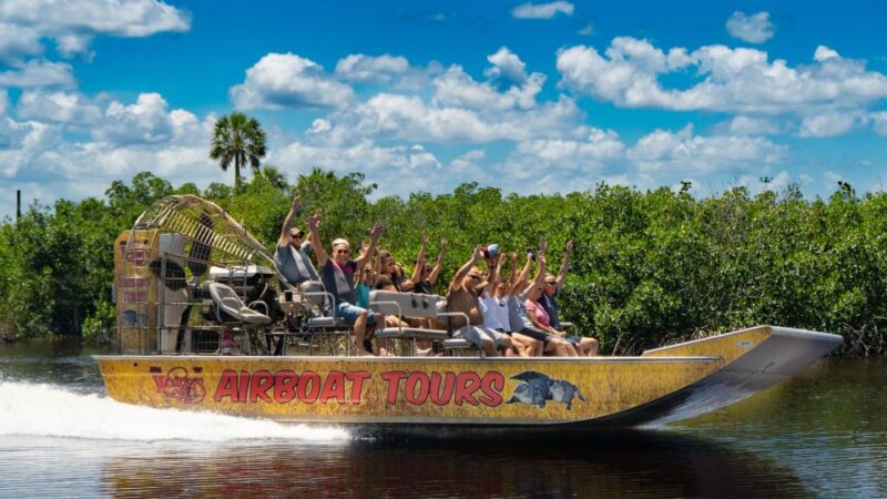 Everglades: Guided Kayak and Airboat Tour - Airboat Exploration
