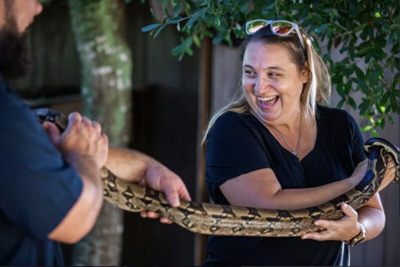 Everglades: Sawgrass Park Reptile Exhibit Private Tour - Experience Highlights