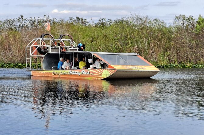 Everglades Tour & 60 Minute Airboat Ride From Miami Beach - Key Points