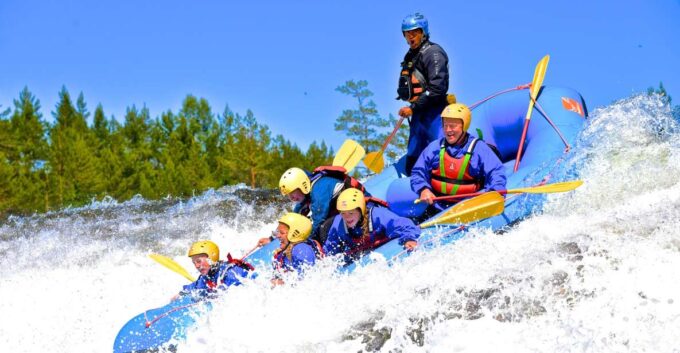 Evje: Rafting Trip on One of Norways Warmest Rivers - River and Scenery