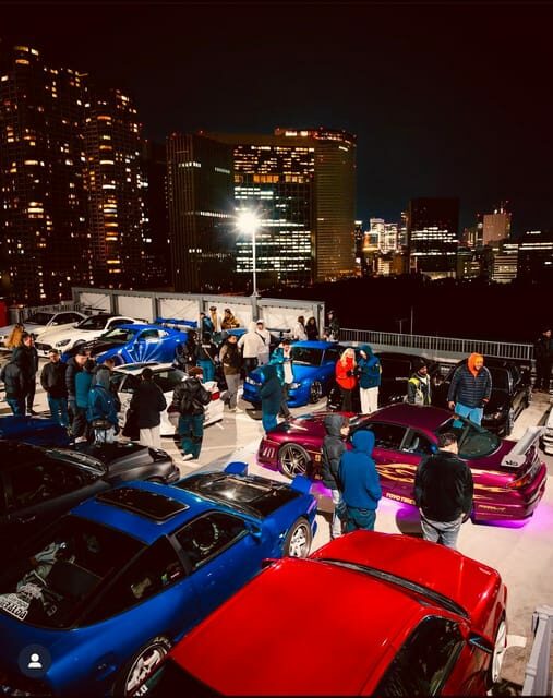 EVO, WRX, Skyline JDM Night Run to Daikoku Car Meet - An In-Depth Look at the Experience
