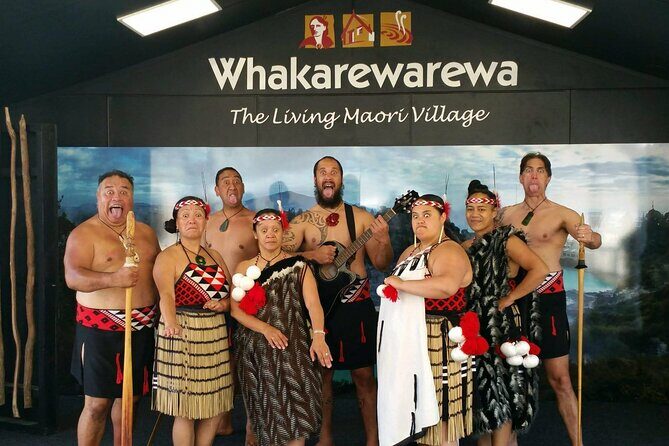 Ex Auckland: Rotorua Mori Village with Haka and Hot Springs - Key Points