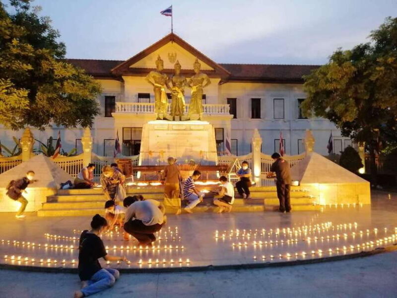 Ex-Monk City & Temples Walking Tour: (3.5 Hours / 1.7 Km.) - Key Points