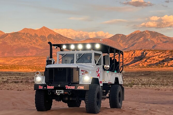 Exciting and Scenic Off-Road Guided Tour of Moabs Backcountry!!! - Departure Times