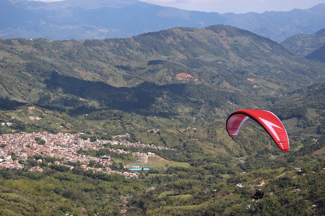 Exciting Paragliding Flight From Medellín Over Waterfalls - Pickup Arrangements