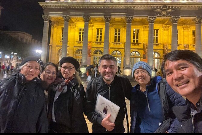 Exclusive 3HOUR Night Tour Ending With Food Wine Tasting Bordeaux - Meeting Point and End Location