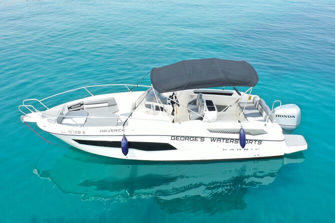 Exclusive Line 225hp, Self Drive Boat Karnic SL701 8.0m - Included Safety Equipment