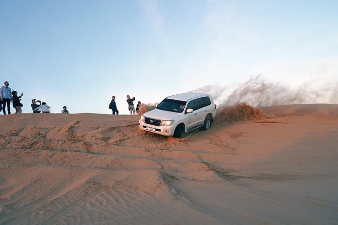 Exclusive Sunrise Desert Safari With Camel Ride Sand Boarding Dune Bashing - Safety Precautions