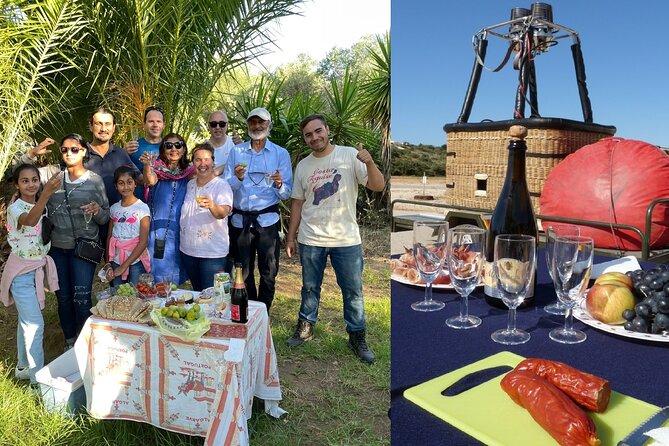 Exclusive Sunrise Hot Air Balloon Flight in Algarve _ JUST 2 - Celebratory Picnic
