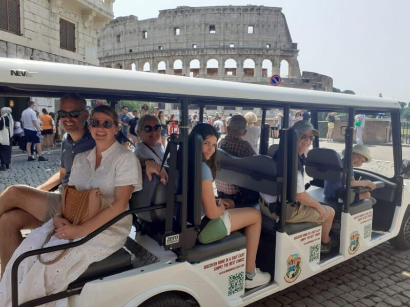 Exclusive Tour of Rome in Golf Cart for Cruisers - Meeting and Pickup Information
