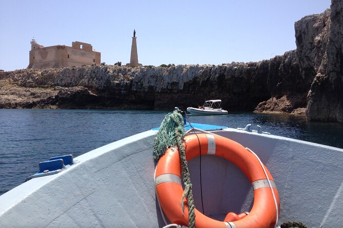 Excursion - by Boat Marzamemi - Vendicari Reserve - Capo Passero - Exploring Tafuri Castle