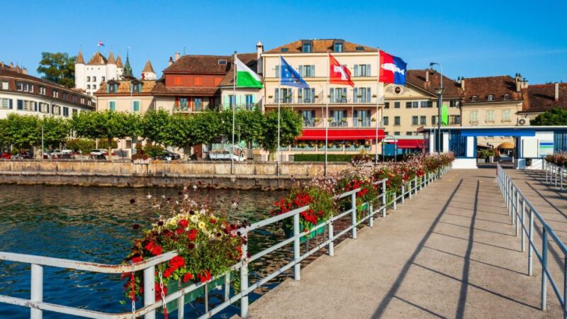 Excursion From Geneva to Nyon and Yvoire Medieval Village By E-Bike - Itinerary Highlights
