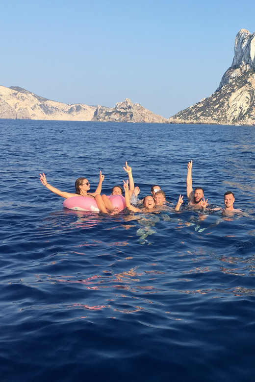 EXCURSION IN PRIVATE BOAT TO ES VEDRA & BEST CAVES OF IBIZA - Not Suitable For