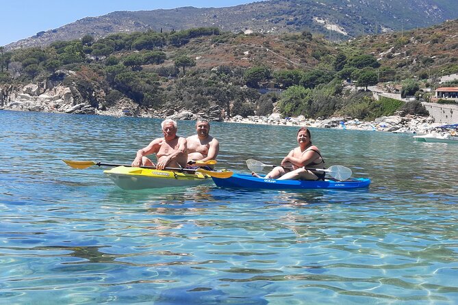Excursion in the Crystalline Sea of the Island of Elba in Sup and Canoe - Included Amenities