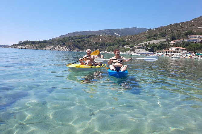 Excursion in the Crystalline Sea of the Island of Elba in Sup and Canoe - Health and Accessibility