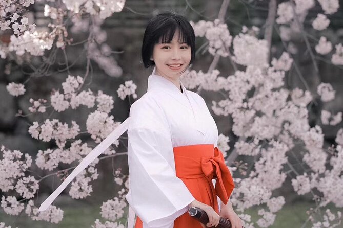 Experience a Different Cross-Dressing Experience in Kyoto, Osaka, Miko Kimono - Experience Details