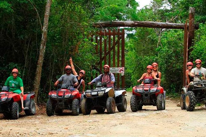 Experience ATV (Shared) Ziplines & Cenote With Lunch From Cancún - Thrilling ATV Ride to Cenote