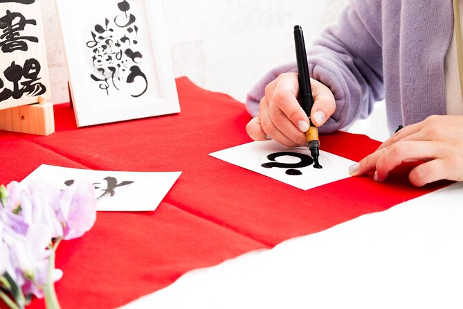 Experience Calligraphy and Decorative Sushi Roll in Tokyo - Materials Included