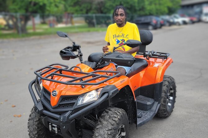 Experience Everything! Atv, Self Drive Boat, Pigs, Snorkeling - Exploring the Island on an ATV