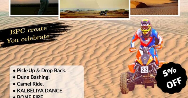 Experience Golden Desert !N Khuri - Inclusions
