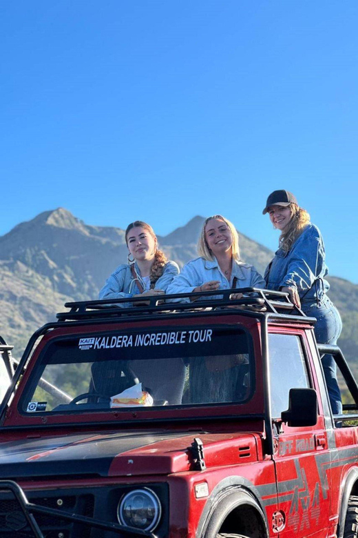 Experience Mount Batur Jeep Sunrise Private Tour - Inclusions and Exclusions