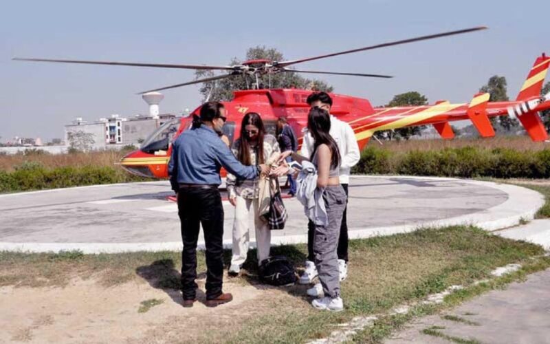 Experience Taj Mahal Tour by Helicopter From Delhi - Inclusions and Services
