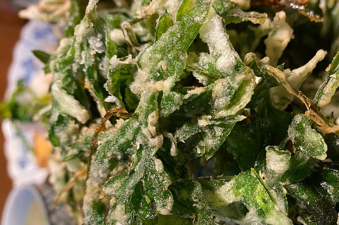 Experience Tea Picking With a Tea Farmer, and Tempura Lunch With Picked Tea Leaves - Tempura Lunch