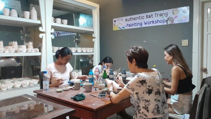 Experience the Art of Ceramic Painting | Hanoi's Old Quarter - Unleash Your Creativity