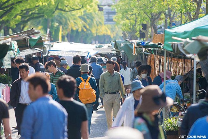 Experience the Energy of Kochi: Sunday Market Tour Includes Kochi Castle - Meeting and Pickup Options