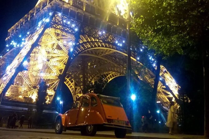 Experience the Magic of Paris By Night: A 2-Hour Iconic 2CV Tour - Pricing Details and Reservations