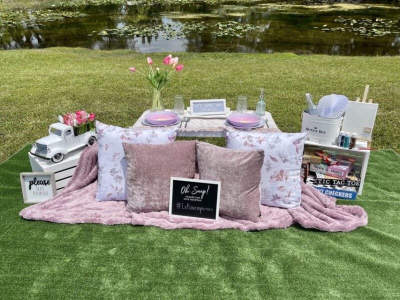 Experience Tranquility With a Picnic at Pedrick Pond Park - Supplied Amenities and Inclusions
