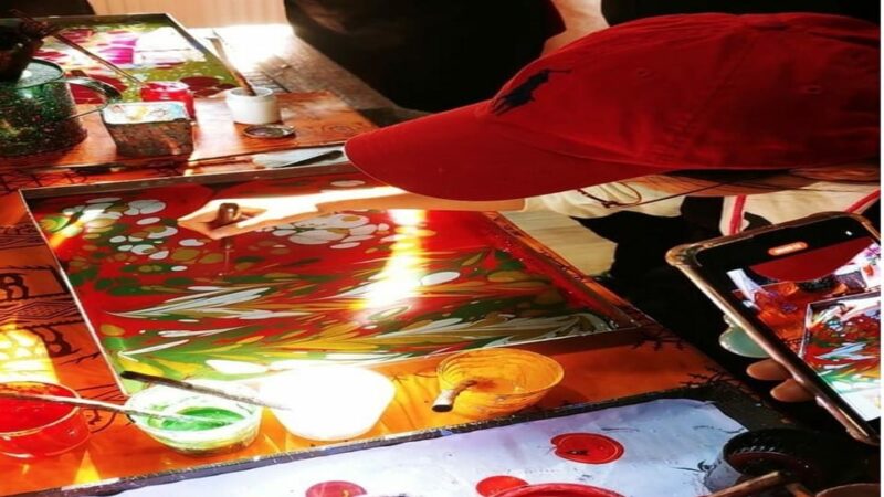 Experience Turkish Marbling Art-Turkish UNESCO Heritage! - Unique Scarf Making