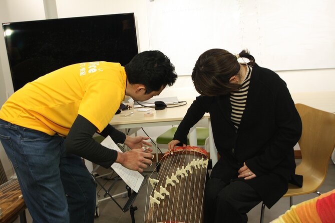 Experiential Lesson of the Japanese Instrument Koto - Meeting Point and Transportation Details