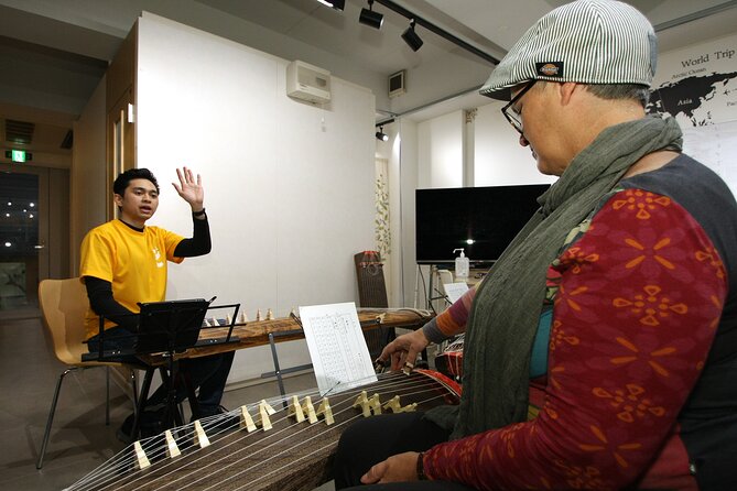 Experiential Lesson of the Japanese Instrument Koto - Group Size and Booking Confirmation
