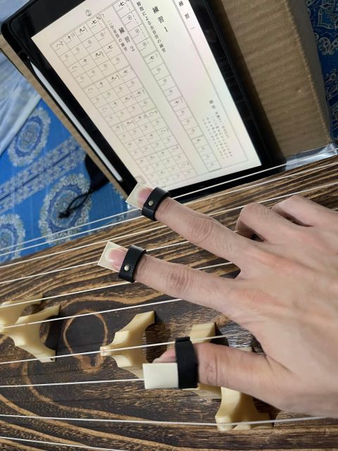 Experiential Lesson of the Japanese Instrument Koto - Lesson Inclusions and Duration