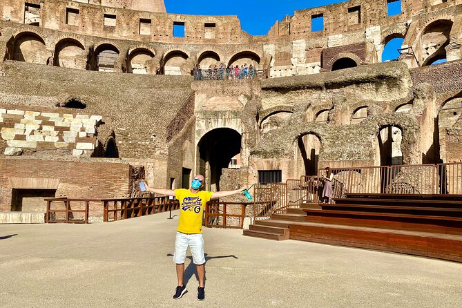 Expert Guided Tour of Colosseum Arena OR Underground, and Forum - Roman Forum Experience