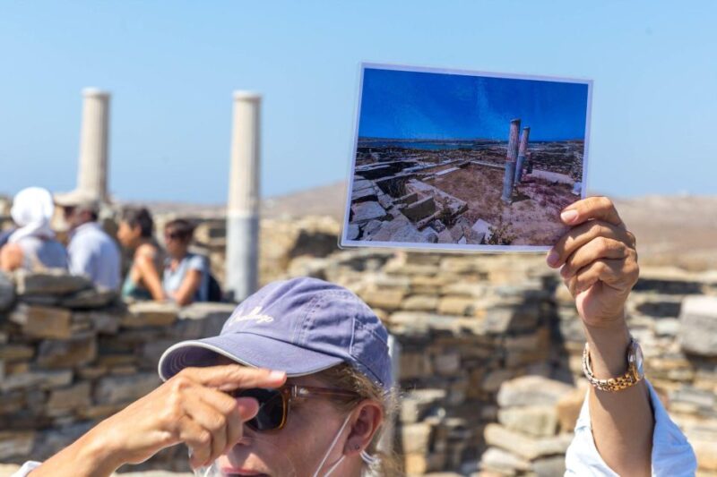 Explore Ancient Delos Tour - Sacred Lake and Isis Statue
