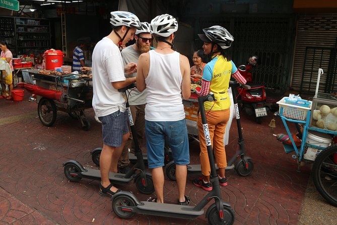 Explore Bangkok by E-Scooter & Try Street Food - Culinary Delights