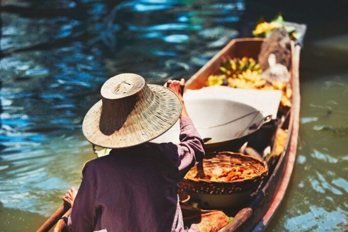 Explore Damnoen Saduak: Floating Market, Train, & Longtail - Cultural Immersion