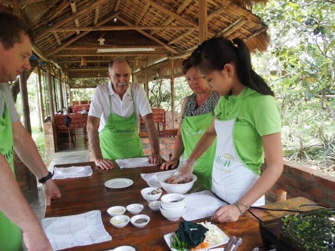 Explore Hue Countryside: Motorbike Adventure & Cooking Tour - Local Market and Cooking Class