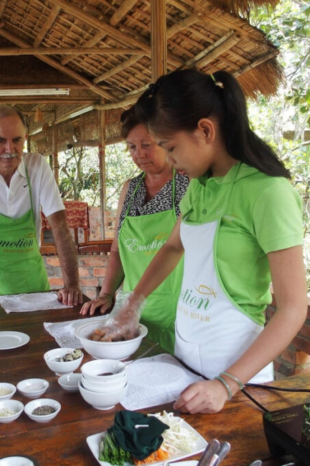 Explore Hue Countryside: Motorbike Adventure & Cooking Tour - Post-Lunch Conversation