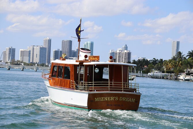 Explore Miami Beach via Vintage Yacht Cruise - Maximum Capacity and Accessibility