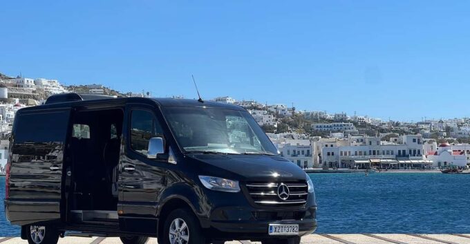 Explore Mykonos in Style With a Luxury Mini Van Tour - Optional Wine-Tasting Journey