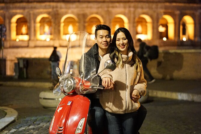 Explore Night Life in Rome With Vintage Vespa - Safety and Comfort