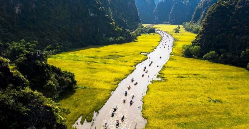 Explore Ninh Binh Hoa Lu Tam Coc Mua Cave & Cycling - Itinerary Highlights