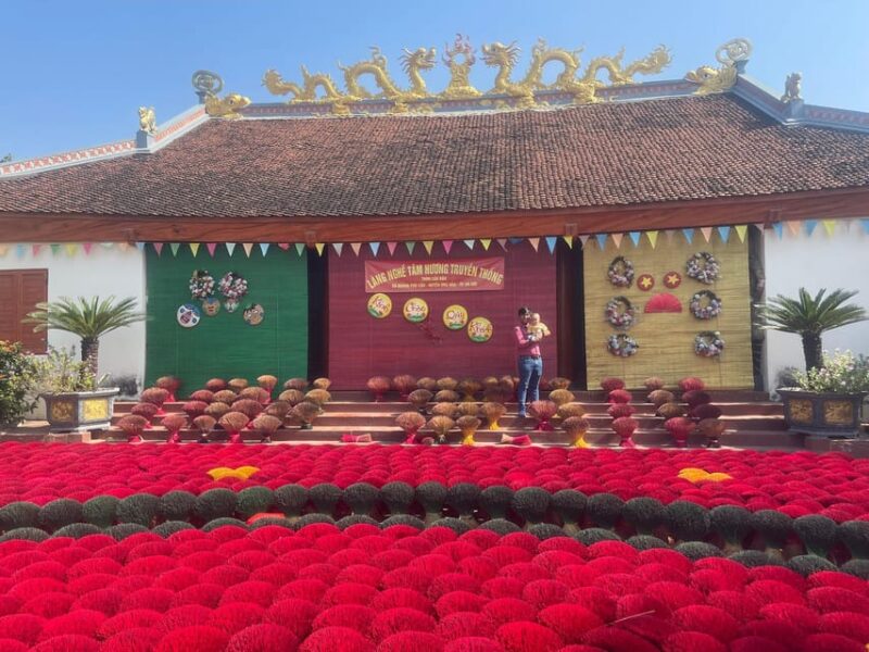 Explore Quang Phu Cau Incense Stick/Hat/Lacquer Village - Transportation and Drop-off