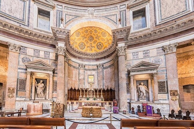 Explore Romes Heart: A Captivating Walking Tour - Admire the Pantheons Architectural Brilliance